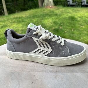Cariuma Catiba Pro Mens Size 11.5 Skate Shoe Grey Suede Low Top Sneakers New